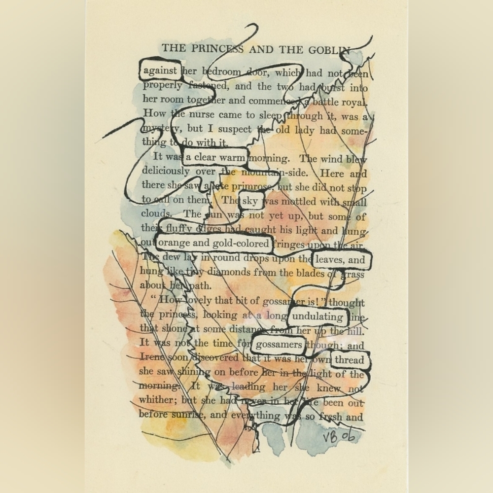 Painted Page - Print